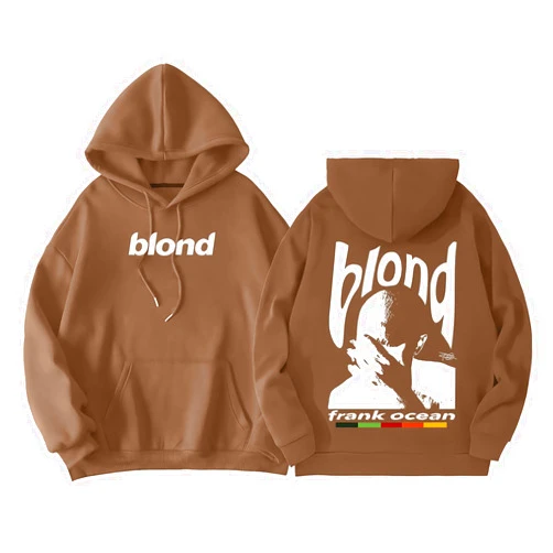IOELOVEO Fashion Print Hoodie Frank Rapper Blond Album Hoodie Ocean Merch Pullover Tops Streetwear For Women Men