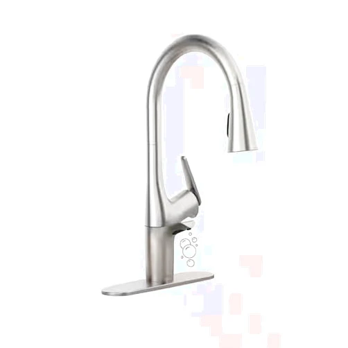 KOHLER Safia 1-Handle Pull Down Sprayer Kitchen Faucet with Integrated Soap Dispenser