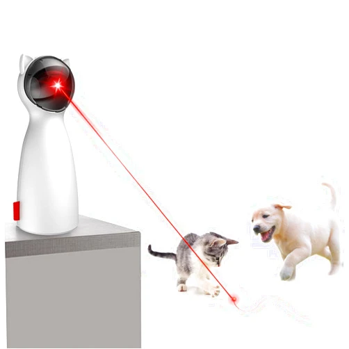 Sofolor Automatic Cat Laser Toy, Interactive Cat Toys for Indoor Cats/Kittens/Dogs, Automatic On/Off and Silent
