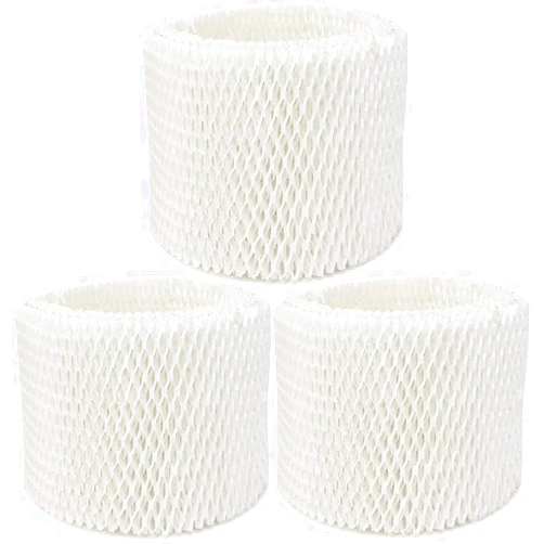 Gekrpro 3 Packs Humidifier Wicking Filters Compatible with Vicks WF2 3020, V3100, V3500, V3500N, V3600, V3800, V3850 and V3900