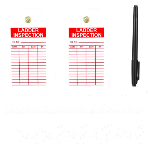 ForraFun 60 PCS Ladder Inspection Record Tags - 3.25