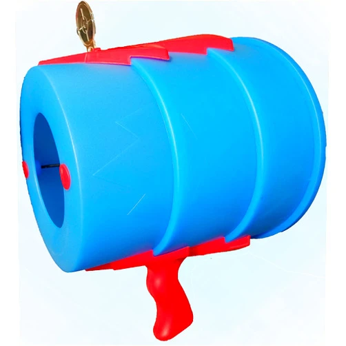 Gifts A Must AirZooka air Blaster Toy, air Cannon Toy Fun, Launch a Powerful and Safe air Assault on Adults or Children and Animals, Best Prank Toy! (Blue and red)