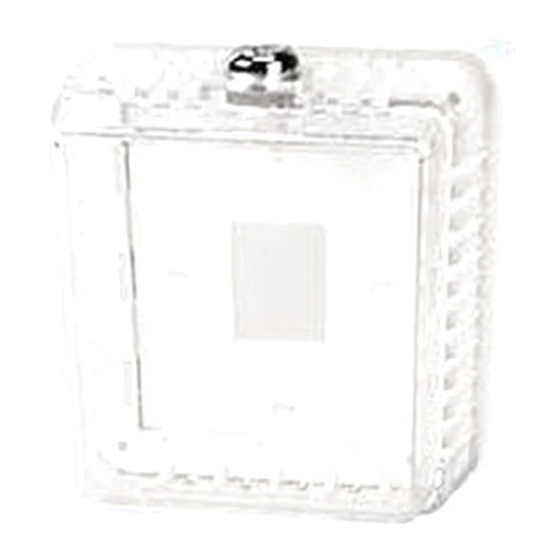 212 Main Plastic Thermostat Guard - Clear, Mini