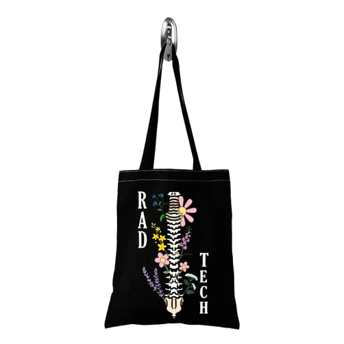 TSOTMO Rad Tech Tote Bag Radiology Skeleton X-ray Tech Gift Radiology Graduation Gifts for Sister