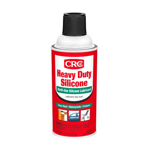 CRC Heavy Duty Silicone Lubricant, 7.5 Wt Oz Pack of 12