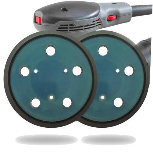 Tockrop 5-Inch 5 Hole Replacement Sander Pad for Porter Cable 333 333VS Random Orbit Sanders -2 Pack 5” Hook and Loop Sanding Pad for Woodworking and DIY Projects