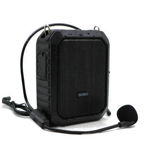 ResponseBridge Voice Amplifier for Teachers, 18W Portable Megaphone PA Systems Speaker(Work of 12 hrs) with Wired Mic Headset,Waterproof Ipx 5&Built-in Rechargeable 4400mAh Battery