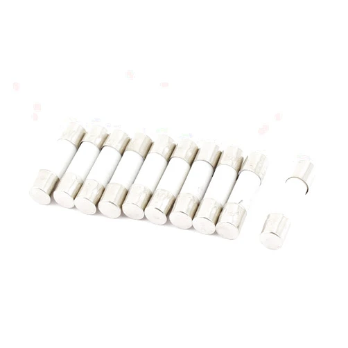 uxcell 10 Pcs 250V 20A Fast Acting Ceramic Fuses Tubes 5mm x 20mm (Pack of 10)