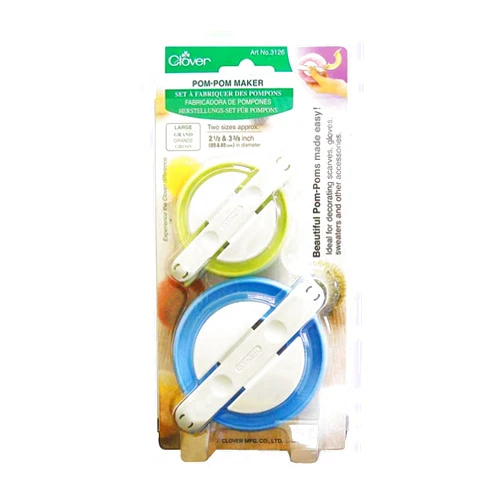 Clover Pom-Pom Makers Large - 2.5