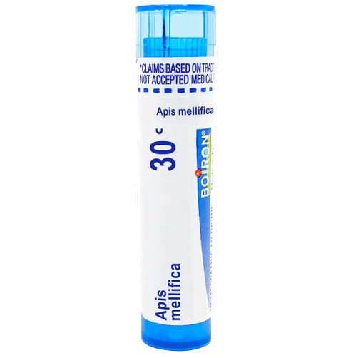 Boiron Apis Mellifica 30C, 80 Pellets, Homeopathic Medicine for Insect Bites