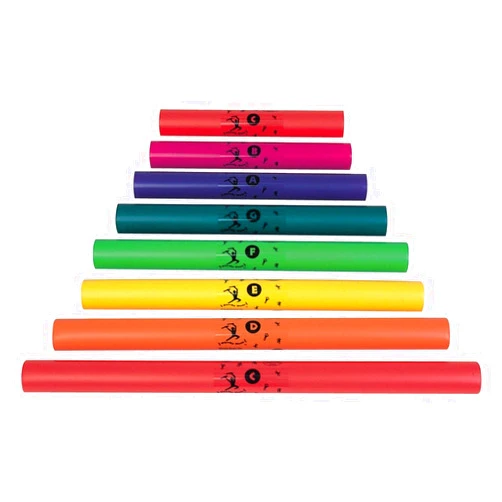 RHYTHM BAND Boomwhackers C Major Diatonic Learning Materials/T&G Scale Set Music Wm-Bwdg Rhythm Band Instruments