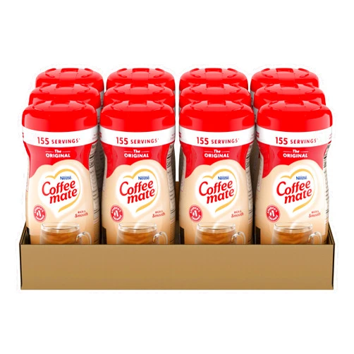 Nestle Coffee mate Coffee Creamer, Original, Powder Creamer, 11 Ounces, Pack of 12