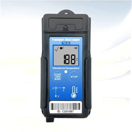 Tzone Vibration Data Logger 3-Axis Shock Datalogger Temperature Recorder USB,Digital Shipping Vibration Meter Auto Report 34560 Records,Transport Logger for Shock Sensitive Goods Monitor