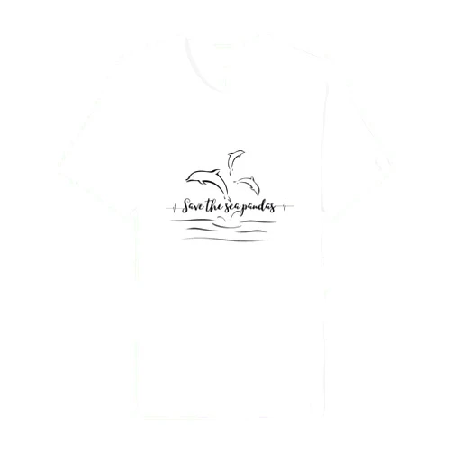 Save the Sea Pandas Dolphins Premium T-Shirt