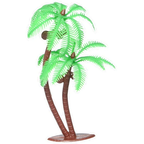 Oasis Supply Palm Tree with Coconuts Cake Topper (8 Count)