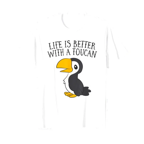 Cute Bird Tees Life Is Better With A Toucan Cute Toucan Love T-Shirt