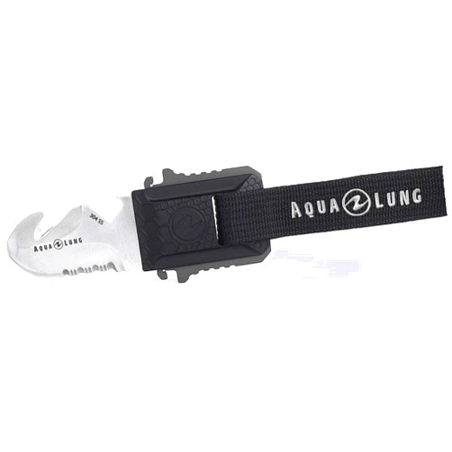 Aqualung Aqua Lung Micro Squeeze Blunt Tip Stainless Steel Knife