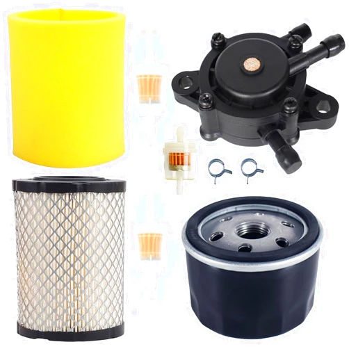 Pro Chaser Air Filter Oil Filter and Fuel Pump Bundle for Husqvarna YTH24V48 YTH22V46 Z246 Z254 YTA18542 YTH2348 YTA22V46 YTA24V48 YTH24V54 Mower