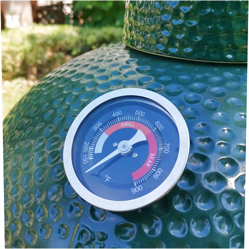 DOLAMOTY Upgrade Replacement Thermometer for Big Green Egg Grill with 3.3