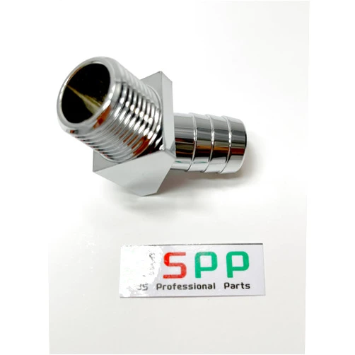 JS Professional Parts JSPP 45 Degree Heater Hose Intake Manifold Fitting For 1/2