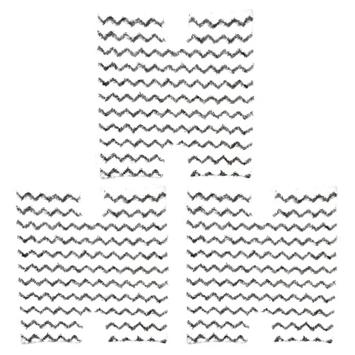 Extolife 3 Pack Steam Mop Replacement Pads for Shark Lift-Away Pro & Genius Steam Pocket Mop System S3973 S3973D S3973WM S5001 S5002Q S5003A S5003D S5004 S5004W S6001W S6002 S6002C S6003D S6003W