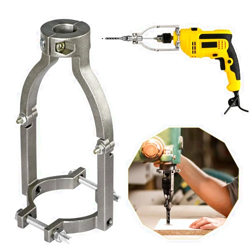 XSMNER Square Hole Drill Bit Adapter for Easy Installation and Disassembly - Mortising Attachment for Drill Press, Mortise Machine, Power Tool Accessory for Drill Machines