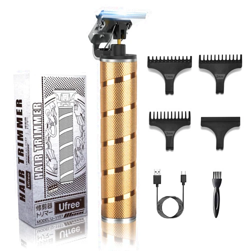 Ufree Hair Trimmer & Beard Trimmer for Men Professional, Electric Razor Shavers for Men, Zero Gapped T Blade Edgers Liners, Barber Clippers for Hair Cutting Mustache Facial, Mens Gifts