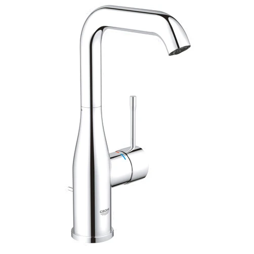 GROHE 2348600A Essence, Single Hole Single-Handle L-Size Bathroom Faucet 1.2 GPM, Chrome