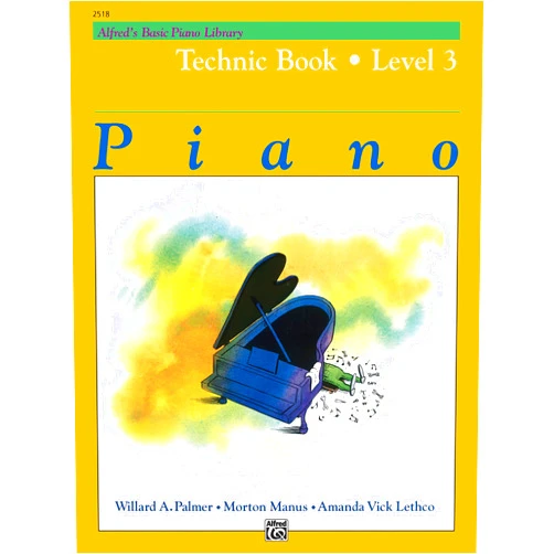 Willard A. Palmer,Morton Manus,Amanda Vick Lethco Alfred's Basic Piano Library Technic, Bk 3 (Alfred's Basic Piano Library, Bk 3)