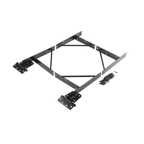 National Hardware Anti Sag Gate Kit N109-060 by National Hardware in Black