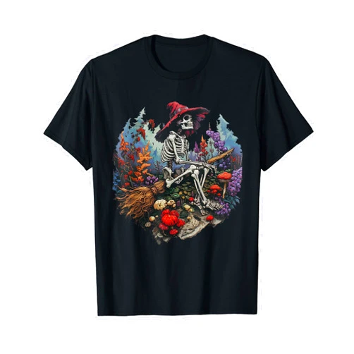 Witcher skeleton in the forest T-Shirt