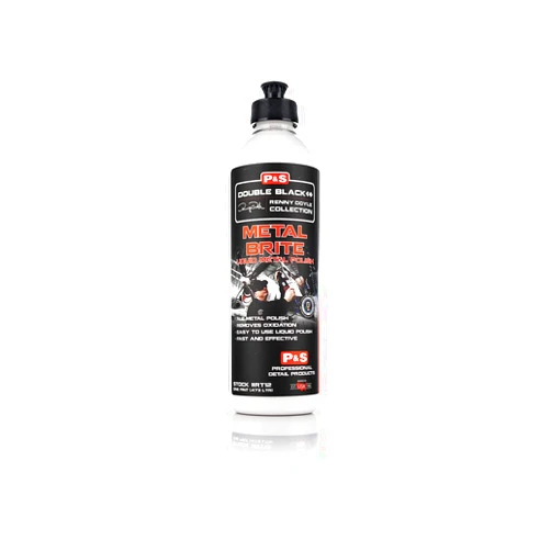 P & S PROFESSIONAL DETAIL PRODUCTS P&S Professional Detail Products - Metal Brite Liquid Metal Polish - Cleans, Polishes & Protects Chrome, Aluminum, Copper & Other Metals - 1 Pint