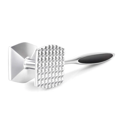 Aliglow Meat Tenderizer Hammer Tool Pounder For Tenderizing Steak Beef Poultry, Heavy Duty Dual-Sided Mallet with Soft Grip Handle - Multifunctional Kitchen Beater for Chicken,Fish, Baking