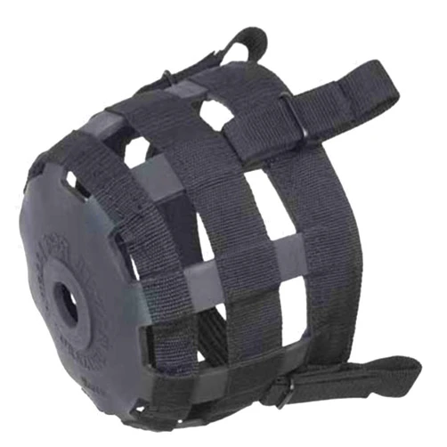 Best Friend Standard Grazing Muzzle - Lightweight & Ventilated Horse Muzzle w/Padded Noseband, Attachment to Halter, Restricts Food Intake, Supports Natural Grazing Behavior, Horse Size