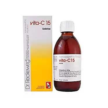 Dr. Reckeweg Dr.Reckeweg Germany Vita C 15 Nerve Tonic Sedative Anxiety, Depression, Tension (Pack of 1) 8.45 Fl Oz (Pack of 1)