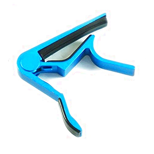 Aiersi Guitars [Aiersi] kapotasuto Guitar Capos one-touch blue blue with one hand easy mounting # Electric Acoustic Folk Classic For AG – AC – GC03 – Bl