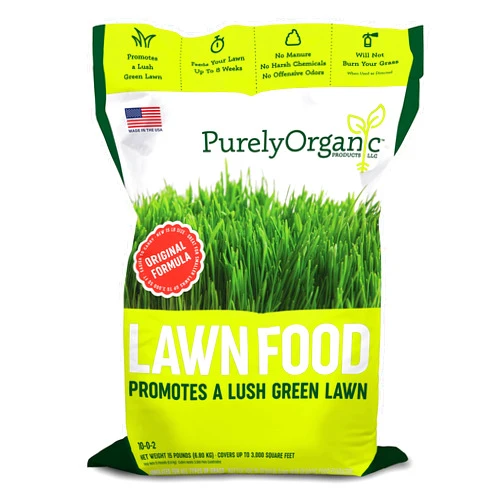 Purely Organic Products LLC Purely Organic Products Lawn Food 10-0-2, 15 LB Bag (Covers 3,000 Square Feet)
