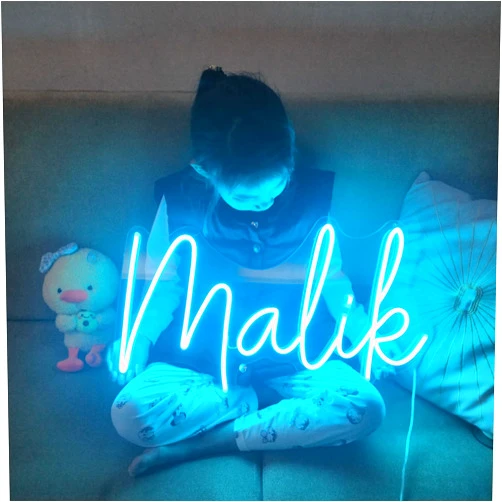 Jadetoad Personalized LED Light for Wedding party Honey Name Birthday Gift Bedroom Wall Decor Baby Shower Party Decoration Nursery Room Jadetoad Custom Neon Signs (2 lines display)