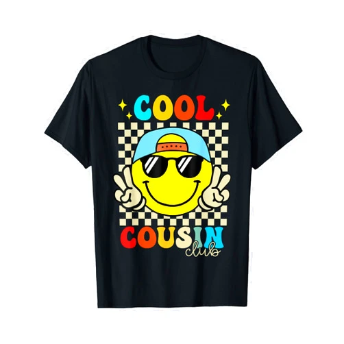 Cool Cousin Club Matching Family Cousin Crew Squad T-Shirt