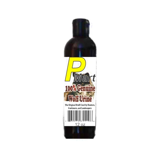 Pmart The Pee Mart - Wolf Urine 12 Ounces - Full Strength!