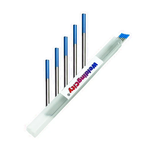 WeldingCity 5-pk Premium TIG Welding Tungsten Electrode 2.0% Lanthanated (Blue EW-La2) 1/8