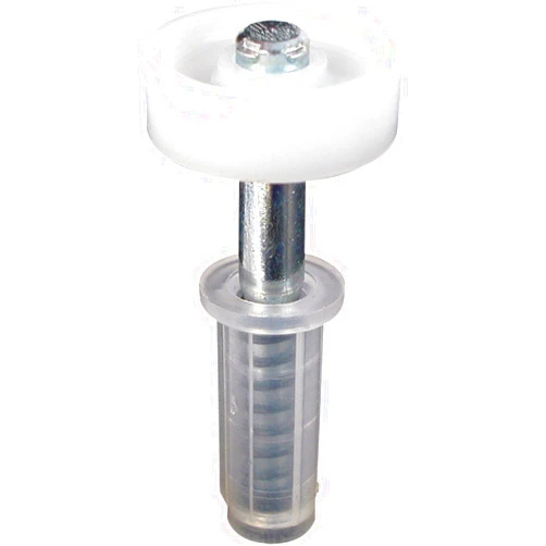 Prime-Line N 6703 7/8 In. Nylon Bi-Fold Closet Spring-Loaded Top Roller Guide (2 Pack)