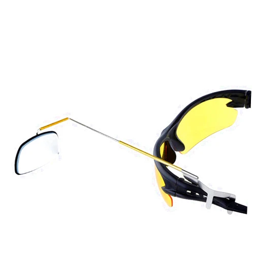 UISLNS Bicycle Cycling Rear View Mirror Mount Riding Sunglasses Rearview Mirror Bike Back Mirrors Rear View Eyeglasses