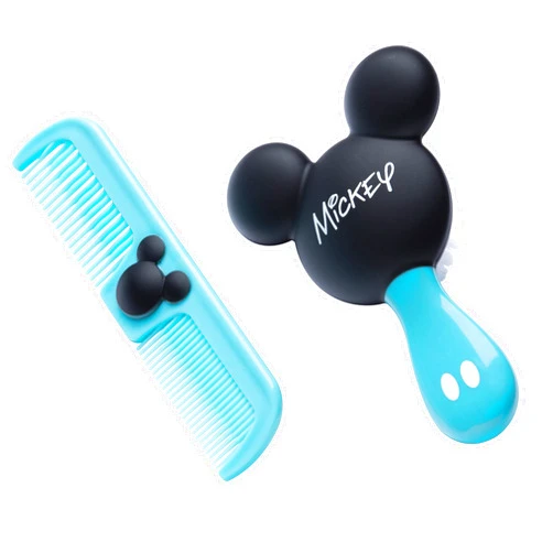 Disney Baby - Mickey Mouse Brush & Comb Set- Aqua