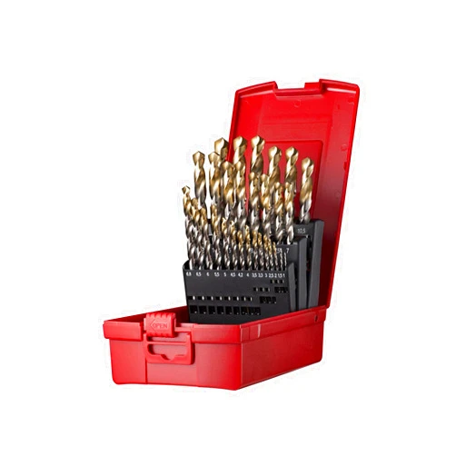 Dormer A095206 General Purpose Jobber Drill Set, High Speed Steel, 13 mm x 0.5 mm + 3mm, 4.2 mm, 6.8 mm, 10.2 mm Size