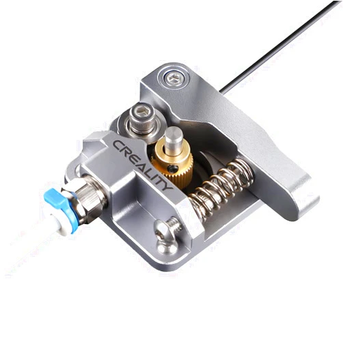 Creality Official Ender 3 Extruder Upgrade Metal Drive Feeder 3D Printer Parts for Ender-3 Pro/3S/3 V2/3 Max CR-10/10S Gray Aluminum 1.75mm Filament Extruder