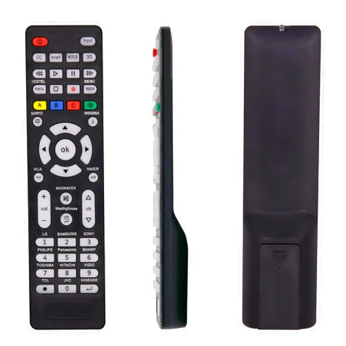 MYHGRC Universal TV Remote for Samsung,LG, Sony, Sharp, Vizio, Philips, Toshiba, Hitachi, Sanyo, JVC, TCL, Hisense, Vestel, Seiki, Insignia, Magnavox, haier, Panasonic, Backlit Universal Remote Easy Setup
