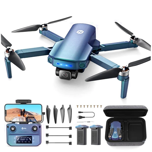 Holy Stone HS360S GPS Drones with 4K UHD Camera for Adults,FAA,249g Quadcopter Drone,10000 Feet Video Transmission, Auto Return, Follow Me, Brushless Motor,Beginner Mode,Special Gradient Color Edition