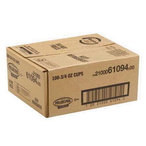 Philadelphia Kraft Philadelphia Lite Cream Cheese Cups (100 Pack)