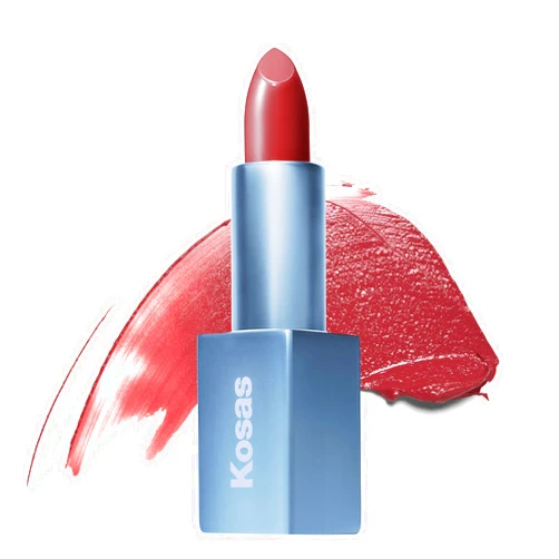 Kosas Weightless Lip Color Nourishing Satin Lipstick - High Impact Lip Color with Clean Formula - Daydream